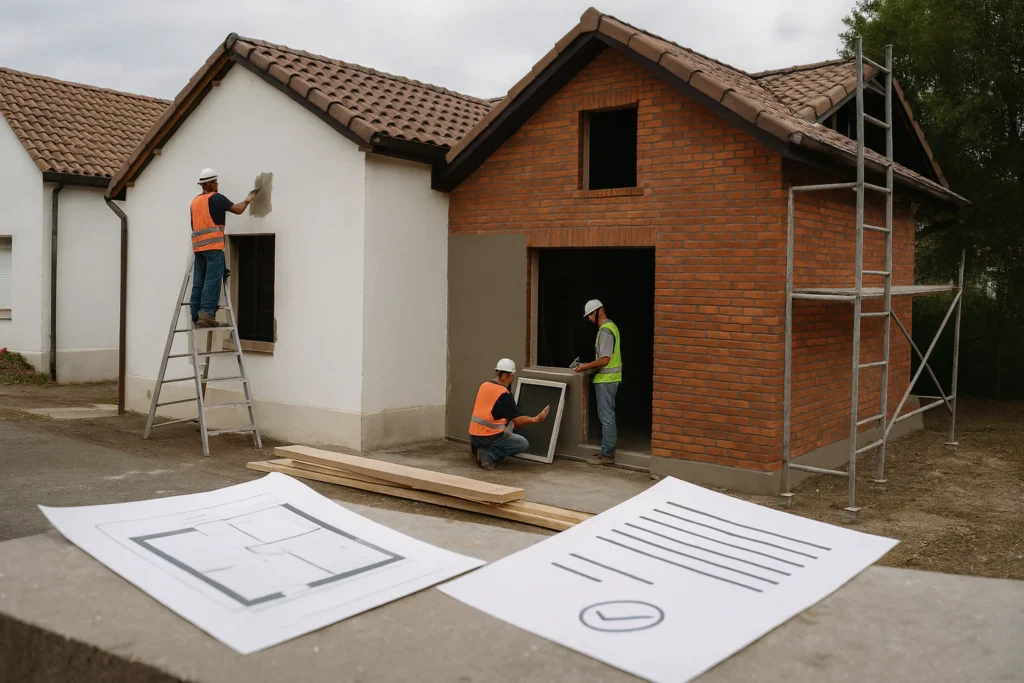 Permisos y licencias para reformar una casa